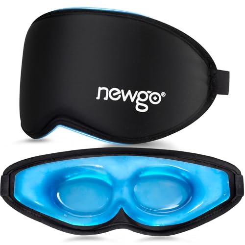 3D Cooling Eye Mask, Black