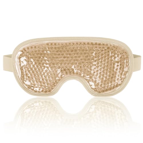 Cooling Eye Mask for After Surgery, Champagne