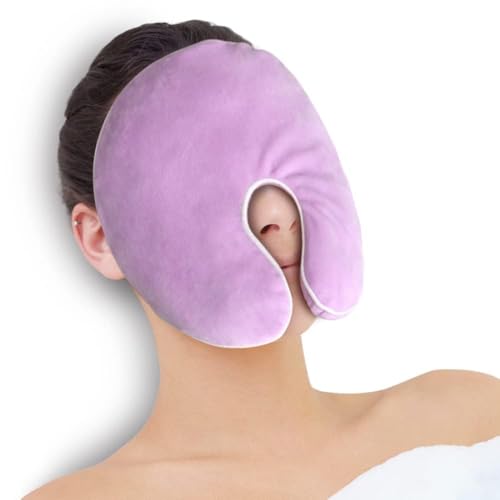 Face Heating Mask, Purple
