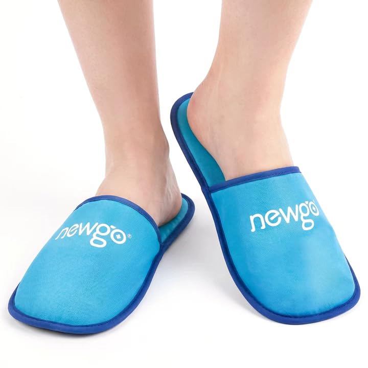 Foot Ice Pack Slippers, 2 Pack
