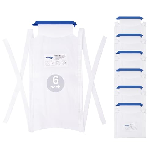 Refillable Ice Bags, 6 Pack